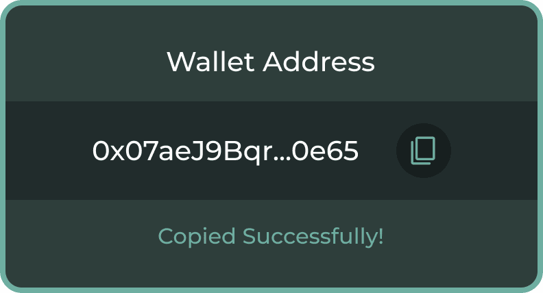Get your wallet address in the NEW RockWallet
