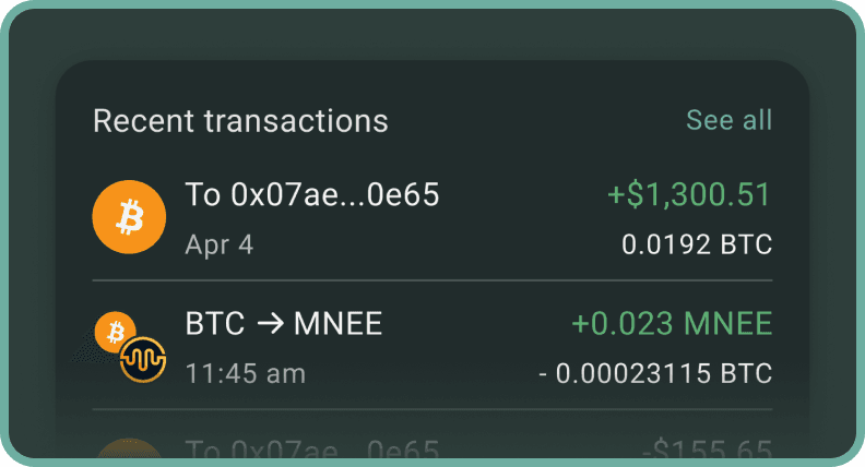 Confirm your funds have arrived